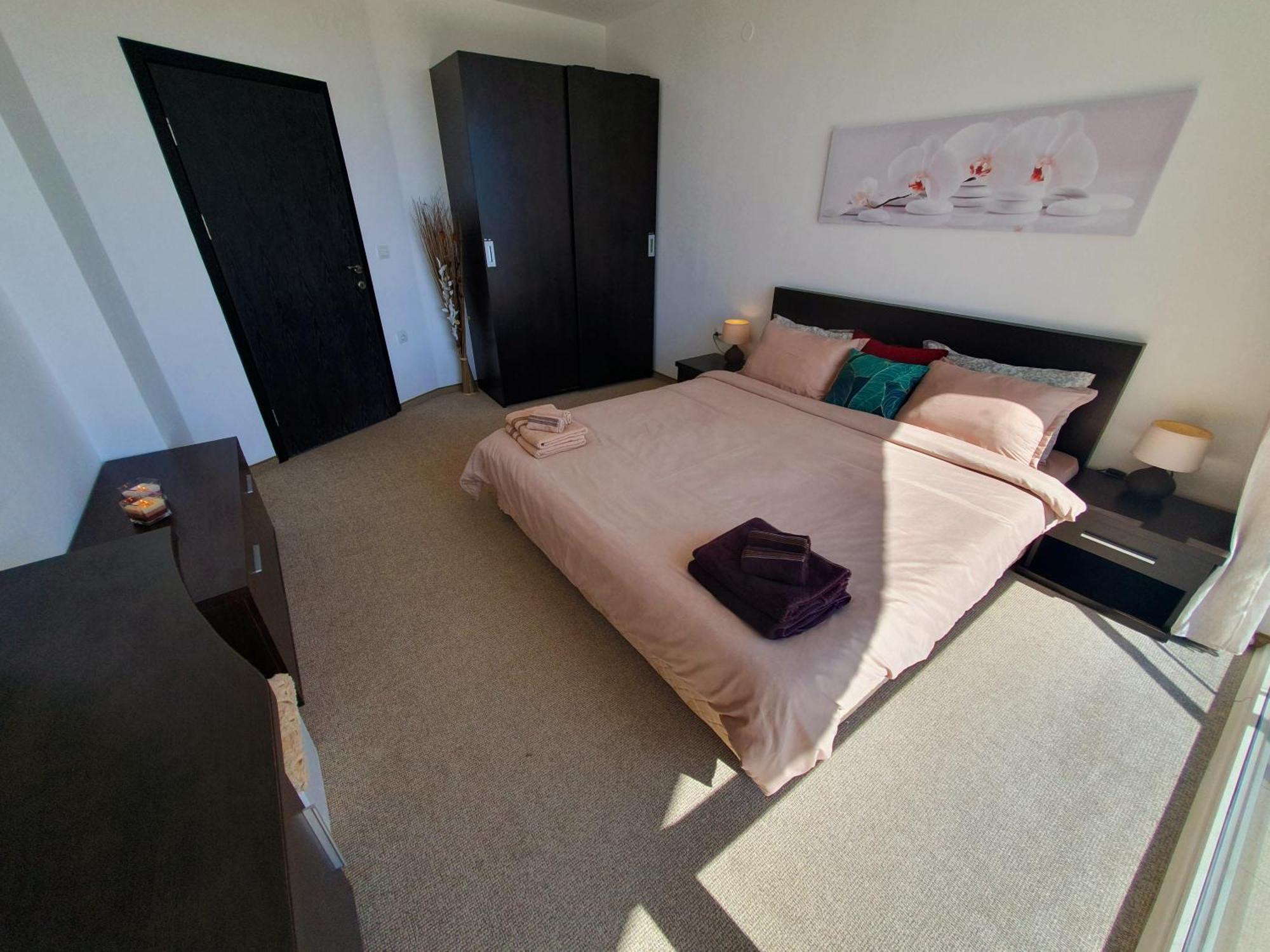 سارافوفو Elena'S Lux Aparthotel - Town & Sea View - Atlantis Spa المظهر الخارجي الصورة